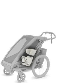 Einsatz für Fahrradanhänger 'Baby Supporter 2.0'