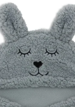 Einschlagdecke für Babyschale 'Bunny' Sea Green
