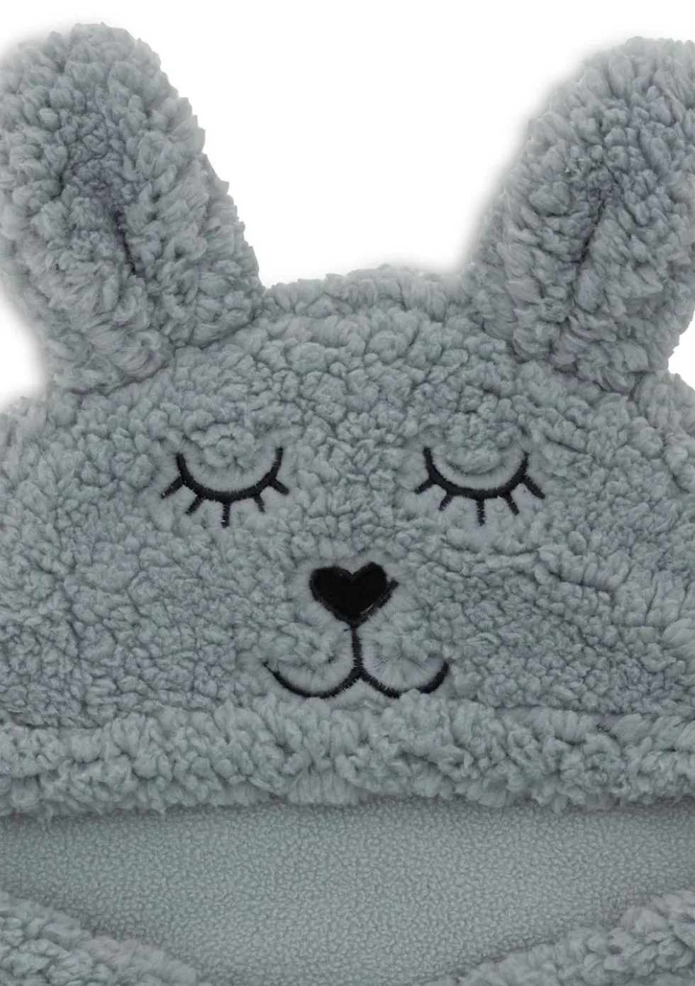 Einschlagdecke für Babyschale 'Bunny' Sea Green