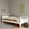 Einzelbett 'Seaside Classic' weiß 200 x 90 cm