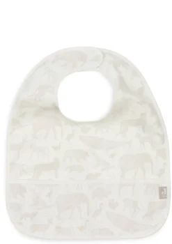 2er-Set Lätzchen 'Animals' Nougat