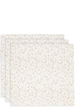 3er-Set Mulltücher 'Bloomy' 70 x 70 cm