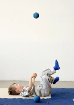 3er-Set Schaumstoffbälle Blue