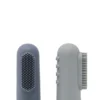 2er-Set Silikon Finger Zahnbürste Stone/Tradewinds