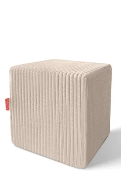 4er-Set Spiel-Elemente 'Cubes' Cord Creme Beige