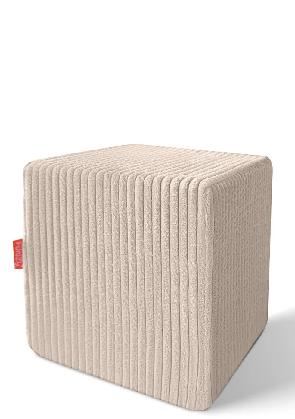 4er-Set Spiel-Elemente 'Cubes' Cord Creme Beige
