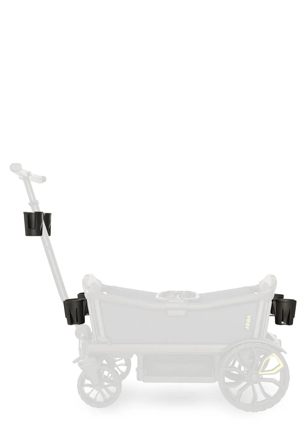 2er-Set Becherhalter schwarz