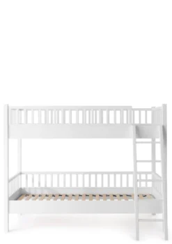 Etagenbett hoch weiß 200 x 90 cm