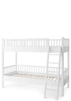 Etagenbett hoch weiß 200 x 90 cm