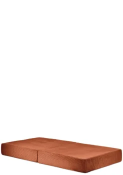 Family Sofa Cord Rost Orange
