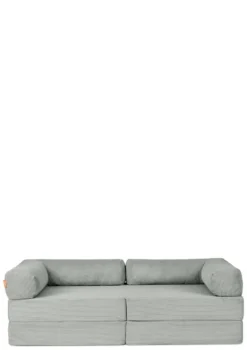 Family Sofa Cord Salbei Grün