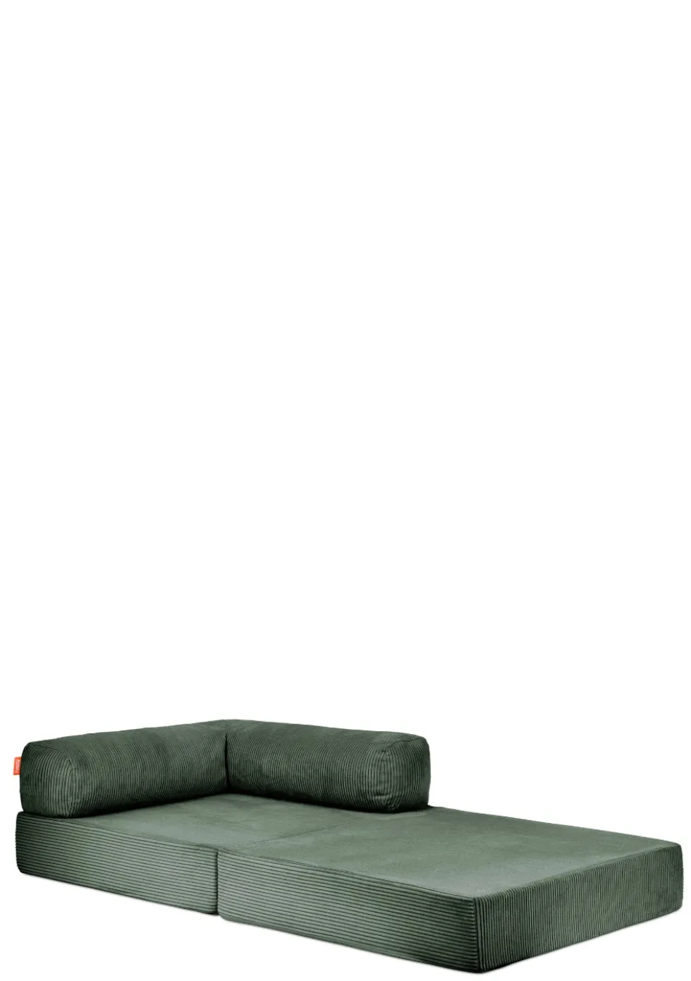 Family Sofa Cord Tannen Grün