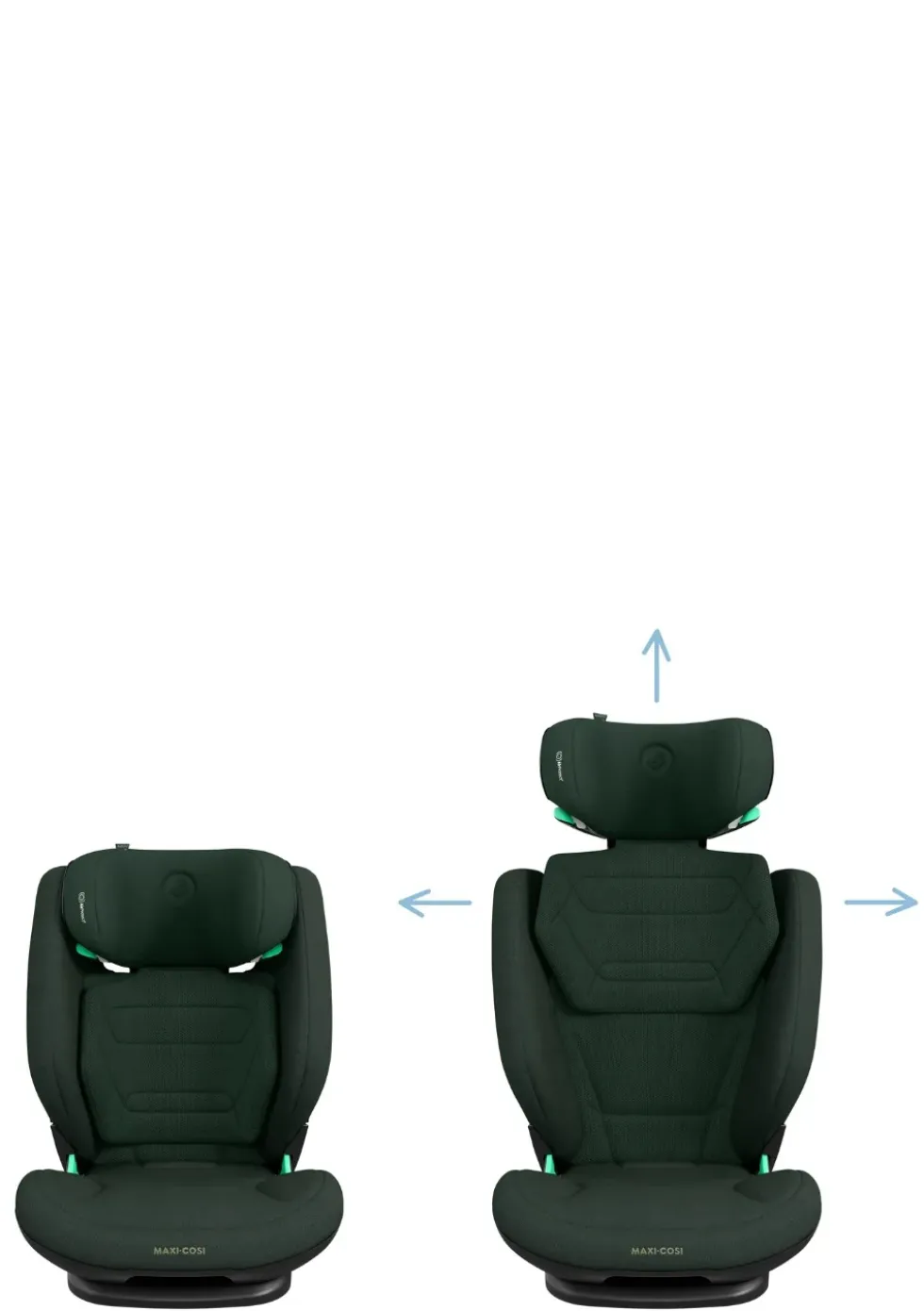 Folgesitz 'RodiFix Pro 2 i-Size' Authentic Green