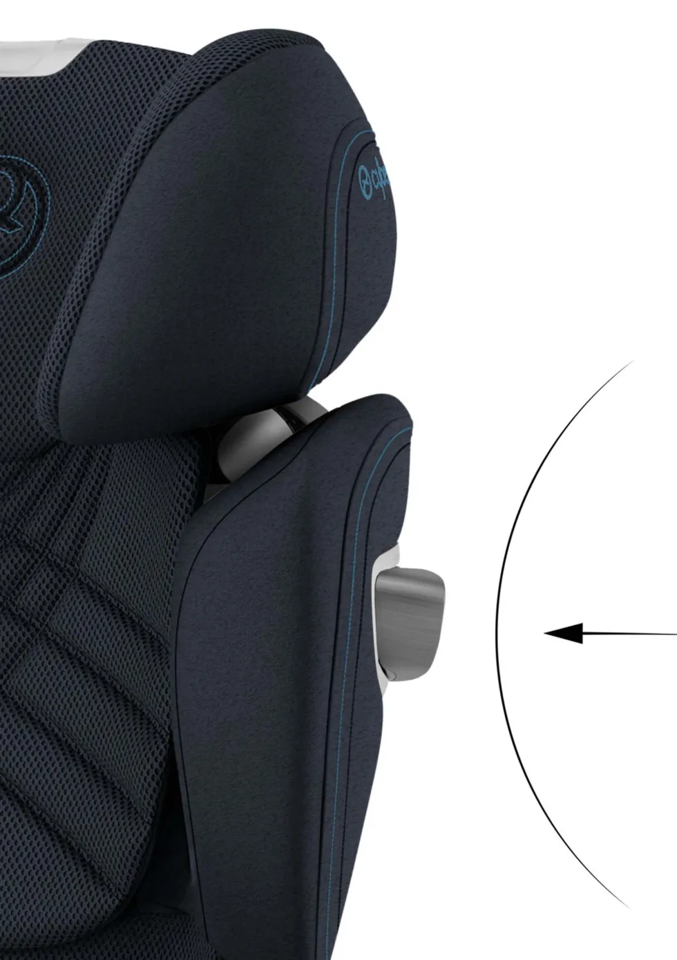 Folgesitz 'Solution T i-Fix PLUS' Nautical Blue
