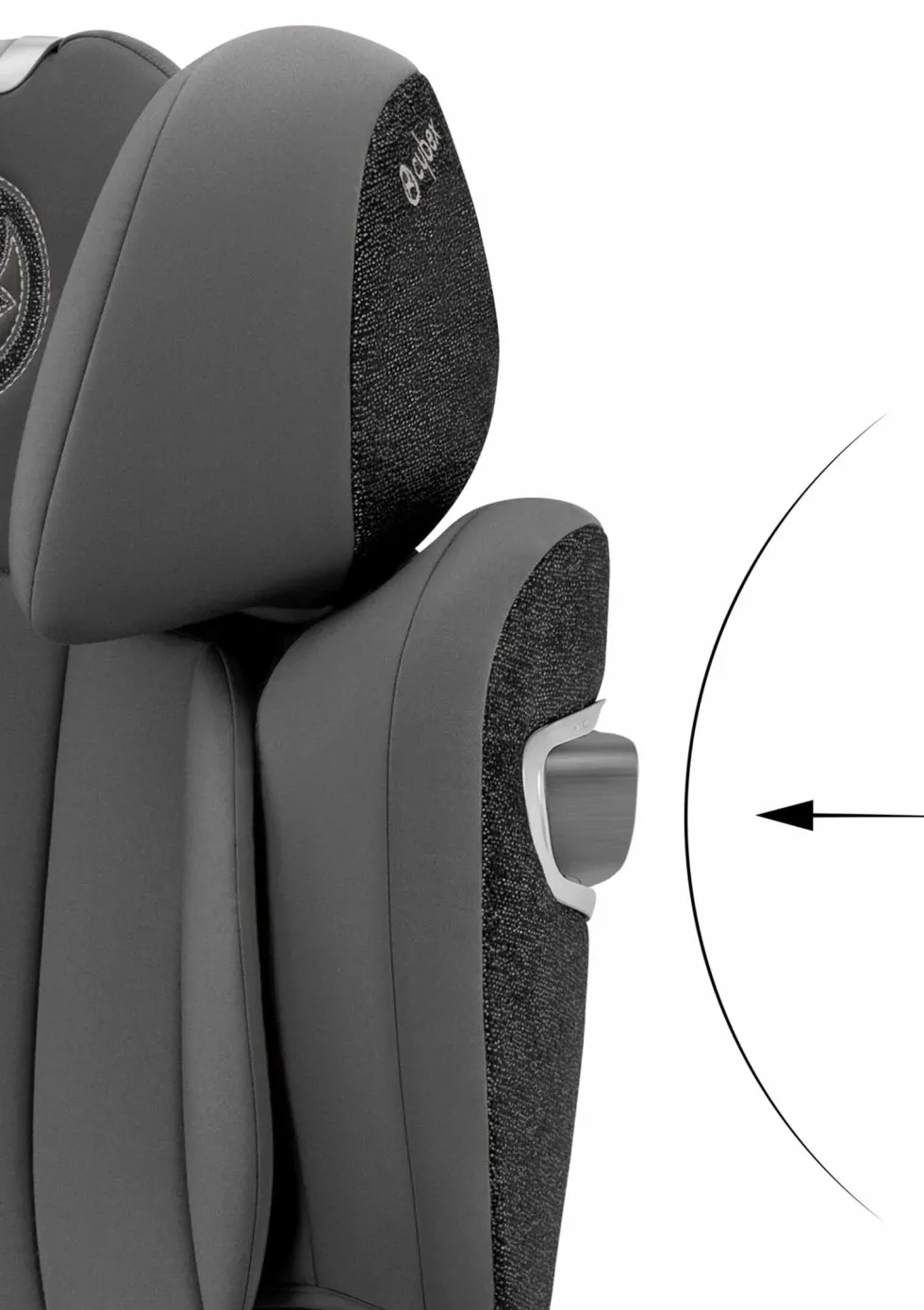 Folgesitz 'Solution T i-Fix' Mirage Grey