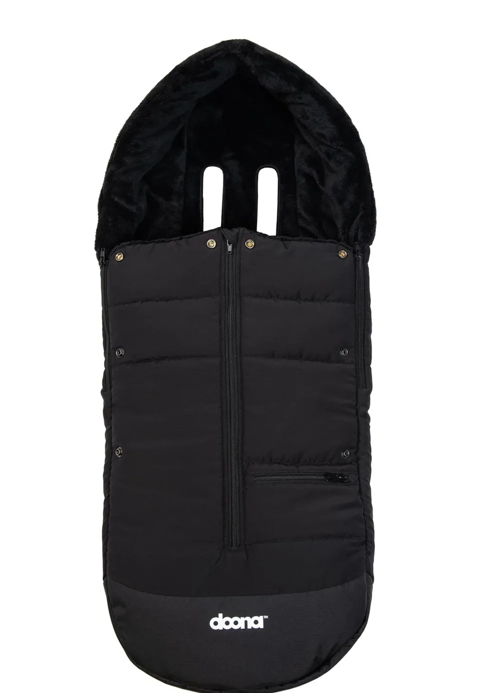Fußsack schwarz