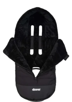 Fußsack schwarz