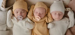 Geknotetes Babykleid roman green