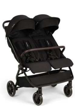 Geschwisterbuggy 'TRVL dubl' Caviar