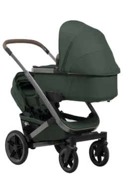 Geschwister-Kinderwagen-Set 'Geo5 Double' Forest Green