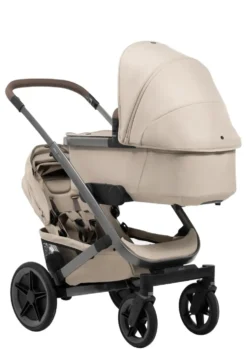 Geschwister-Kinderwagen-Set 'Geo5 Double' Sandy Taupe