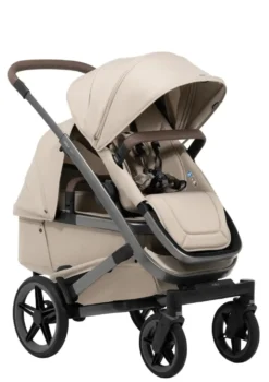 Geschwister-Kinderwagen-Set 'Geo5 Double' Sandy Taupe