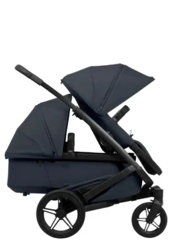 Geschwister-Kinderwagen-Set 'Geo5 Double' Dark Navy Blue