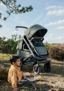 Geschwister-Kinderwagen-Set 'Geo5 Double' Hazel Brown