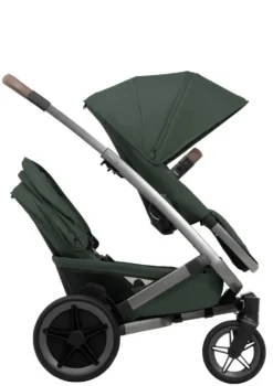 Geschwister-Sitz für Kinderwagen 'Geo3/5' Forest Green
