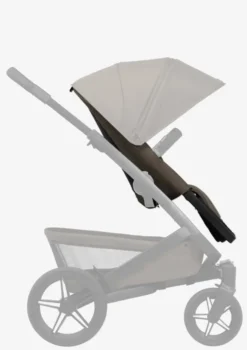 Geschwister-Sitz für Kinderwagen 'Geo3/5' Hazel Brown