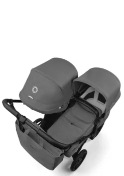 Geschwisterwagen-Set 'Donkey 6 Double' Moon Grey