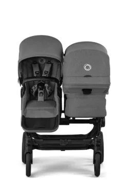 Geschwisterwagen-Set 'Donkey 6 Double' Moon Grey