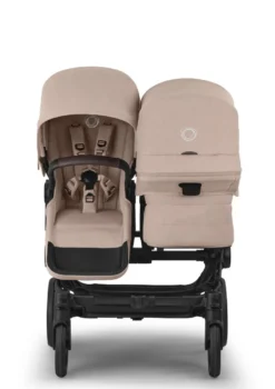 Geschwisterwagen-Set 'Donkey 6 Double' Desert Taupe Mélange