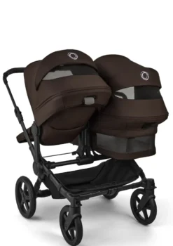 Geschwisterwagen-Set 'Donkey 6 Double' Cocoa Brown
