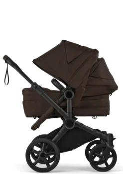 Geschwisterwagen-Set 'Donkey 6 Double' Cocoa Brown