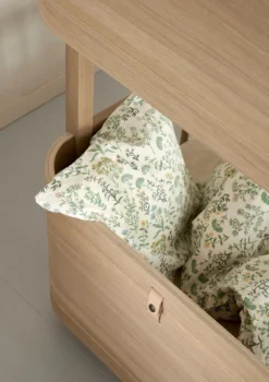 halbhohes Etagenbett 'Wood Mini+' Eiche 162 x 68 cm