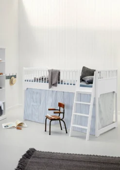 halbhohes Hochbett 'Seaside Classic' weiß 200 x 90 cm