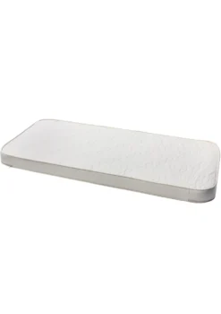 halbhohes Hochbett 'Wood Mini+' weiß / Eiche 162 x 68 cm