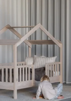 Hausbett 'Chalet' Natural Ash 200 x 90 cm