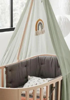 Himmel für 'Classic' Babybett Sage Green