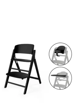 Hochstuhl 'Click & Fold' 3-in-1 Set Stunning Black