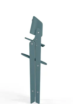 Hochstuhl 'Click & Fold' 3-in-1 Set Stone Blue