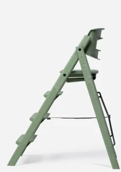 Hochstuhl 'Klapp' Recycelter Kunststoff Mineral Green