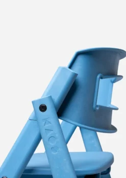 Hochstuhl 'Klapp' Recycelter Kunststoff Swedish Blue