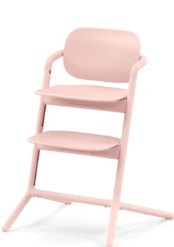 Hochstuhl 'Lemo' 4-in-1 Set Pearl Pink / Light Pink