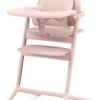 Hochstuhl 'Lemo' 3-in-1 Set Pearl Pink / Light Pink