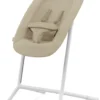 Hochstuhl 'Lemo' 4-in-1 Set Sand White / White