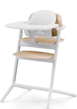 Hochstuhl 'Lemo' 4-in-1 Set Sand White / White