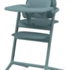 Hochstuhl 'Lemo' 3-in-1 Set Stone Blue / Mid Blue
