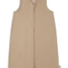 Jersey Baby Schlafsack Jersey 'Ajour' TOG 0,5 Biscuit